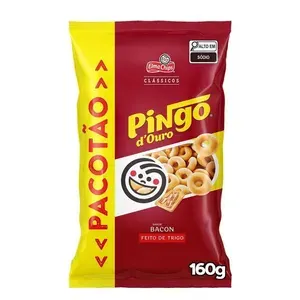 [4unid] Salgadinho Pingo Douro Bacon 160g | Americanas