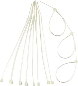 Abraçadeira Nylon 2.5x150mm Branca 100un Eda