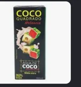 Agua De Coco Com Melancia Coco Quadrado 200ML