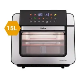 Air Fryer Oven Paf15b 15l Dupla Resistência Philco Preto