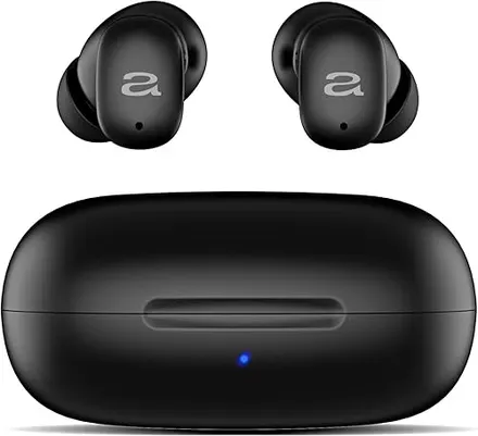 AIWA, Fone de ouvido EB-03-B, Bluetooth, c/cancelamento de ruído, 25 horas de bateria, IPX5, sem fio