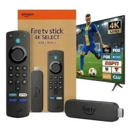 Amazon Fire tv Stick 4K Wi-fi-6 Com Alexa Por Voz Preto