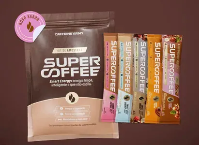 Amostra SuperCoffee 5 Sachês Caffeine Army