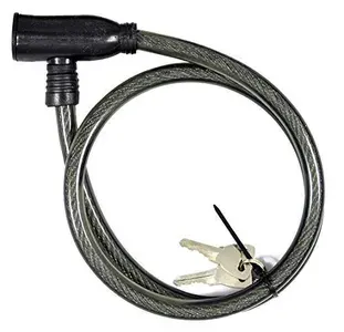 [APP | +POR- | R$ 11,31] Cadeado Bicicleta Cabo Aço 80Cm Eda