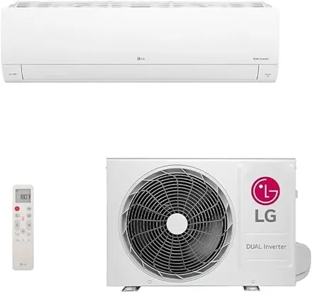Ar Condicionado Hi Wall LG Dual Inverter Voice AI 9.000 Btus Quente e Frio 220v R-32
