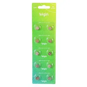 Bateria Alcalina Elgin 10 Unidades 1,5V LR41