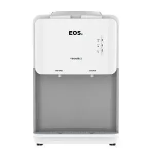 Bebedouro de Mesa para Garrafão EOS Mineralle Compacto com Compressor Branco EBC03B 220V