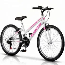 Bicicleta Aro 26 XGT Feminina Adulto Infantil 18 marchas Freio V-Brake