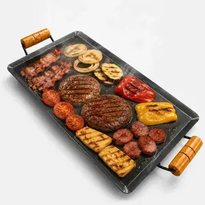 Bifeteira Ferro 44x22 Cm Carnes Lanches