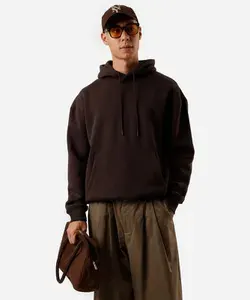 Blusão Moletom Masculino Oversized Marrom