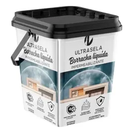 Borracha Liquida 18kg Impermeabilizante Emborrachado