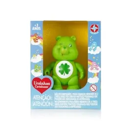 Brinquedos Estrela - Boneco Vinil Ursinhos Carinhosos, Boa Sorte, Verde, 7,5 cm