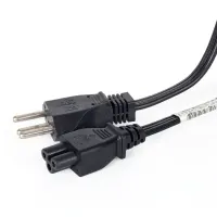 Cabo De Força Energia Novo Padrão Notebook E Computador 1 Metro