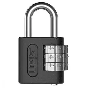 Cadeado Segredo 25mm Preto Fosco