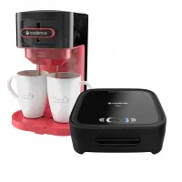 Cadence Kit Click Cadence - Sanduicheira E Cafeteira Single Up - 220V