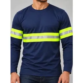 Camisa Térmica Manga Longa Refletiva Rodovia E Construção