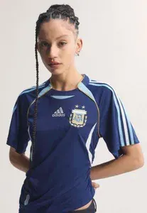 Camiseta Feminina adidas Argentina Azul Marinho