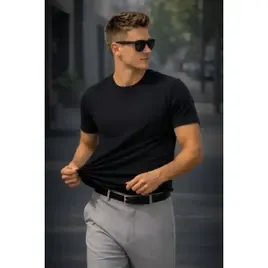 Camiseta Malha Peruana Premium Algodão