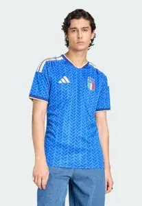 Camiseta Masculina adidas Itália Azul Tam P