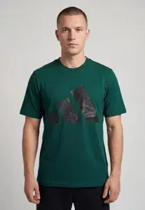 Camiseta Masculina adidas Logo Verde
