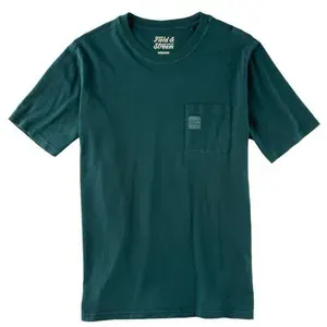 Camiseta Masculina Field & Stream Manga Curta com Bolso - XXG