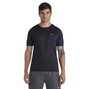 Camiseta Mizuno Nirvana Masculina - Preto - M