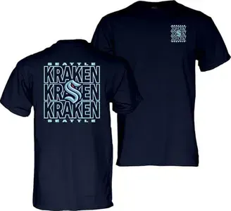 Camiseta NHL Oficial Time Color Seattle Kraken