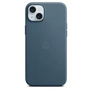 Capa Apple FineWoven MagSafe iPhone 15 Plus Azul