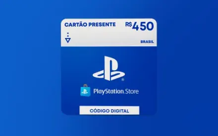 Cartão Presente PlayStation Store R$450