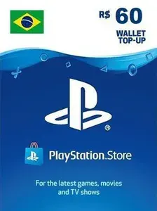 Cartão PSN 60 BRL Brasil