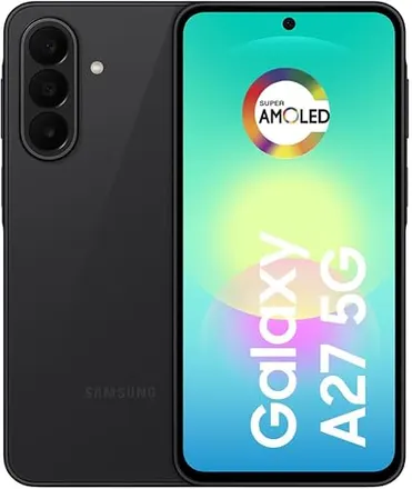 Celular Galaxy A27 5G 128GB, câmera tripla de 50MP - Preto