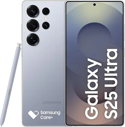Celular Samsung Galaxy S25 Ultra 5G, 512GB, 12GB RAM, Câmera Quádrupla de 200+50+10+50, Tela Grande de 6.9", Titânio Azul