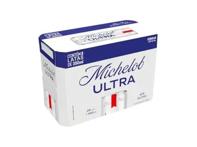 Cerveja Michelob Ultra Lata 350ml Pack 8