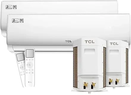 Combo De Ar Condicionado Tcl Inverter Tac-12cgv-Inv Elite Gv 12000 Btus Branco 220v