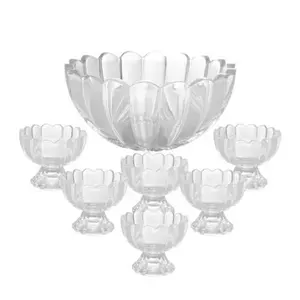 Conjunto 7 Peças Bowl e Taças Sobremesa Geneva