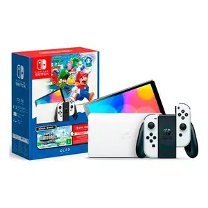 Console Nintendo Switch OLED 64GB Super Mario Branco