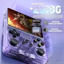 Console Retrô R36HD Linux 16GB +15000 Jogos Tela IPS 3.5" Portátil Pronta Entrega