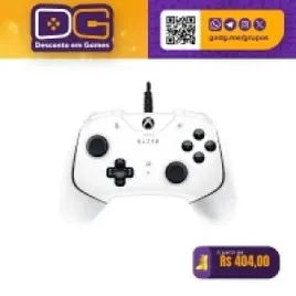 Controle Razer Wolverine V2 Para Xbox Series Xs Branco