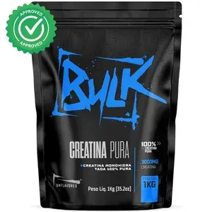 Creatina Monohidratada Pura Bulk Nutrition