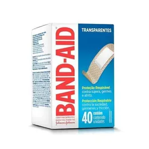 Curativo Adesivo Band-Aid Regular, 40 Unidades