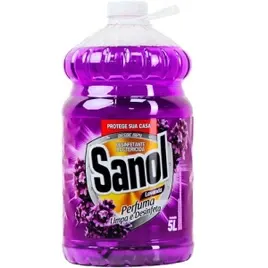 Desinfetante Líquido Para Uso Geral Lavanda 5 Litros Roxo