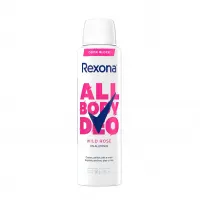 Desodorante Corporal Aerossol Rexona All Body, Wild Rose, 150ml