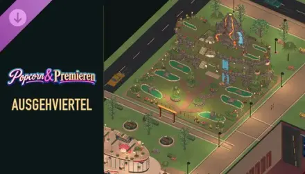 (DLC) Jogo Popcorn & Premieren - Pacote Ausgehviertel Grátis na Steam - PC
