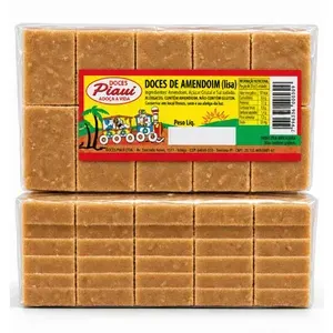Doce Paçoca Lisa Sem Glúten e Lactose 50un