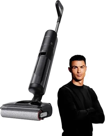 DREAME H60 GT Aspirador Seco e Úmido, 21kPa, Reclinável 180°, 220V | TangleCut antienrosco, escova de borda dupla, lavagem e secagem a 90°C, água fresca contínua, 35 min de autonomia