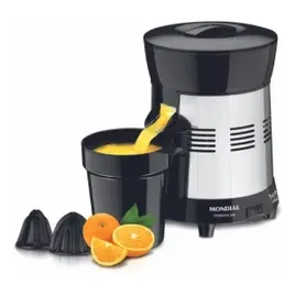 Extrator De Sucos E-10 Turbo Premium Com Potência De 250w Cor Preto E Inox Mondial