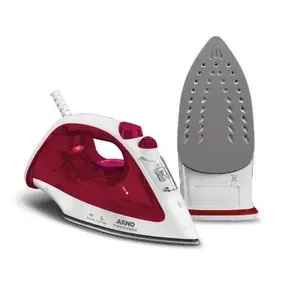 Ferro Passar Vapor EssentialGliss Arno FMQ Rosa 220V