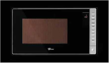 Fischer Forno Micro-ondas Embutir 25L Fit Line Moldura Preta 220V 34915-98444