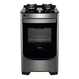 Fogão Consul 4 Bocas Inox Mesa de Vidro CFO4VAR