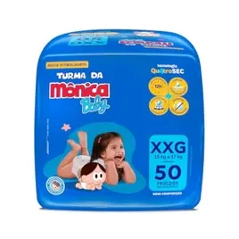 Fralda Turma da Monica Baby Giga XXG 50 Unidades
